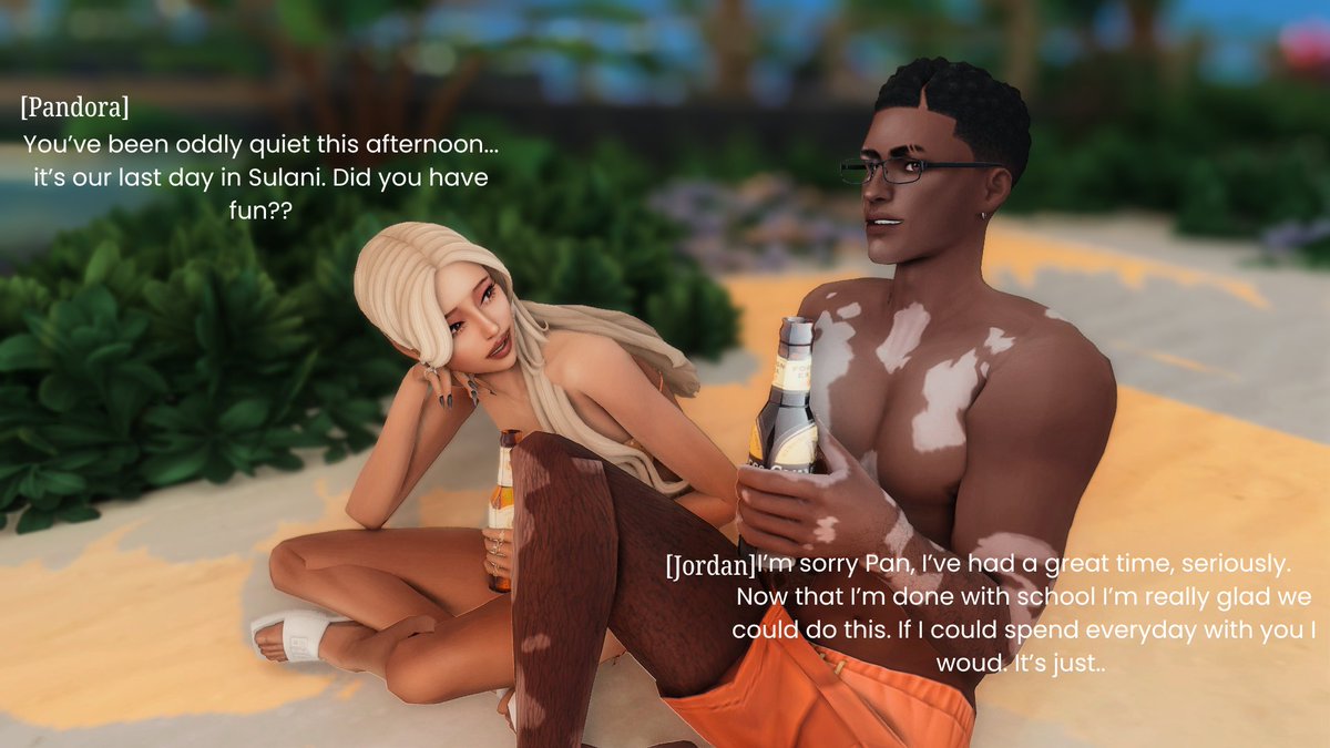 sleepysimsx's tweet image. [one of two] getting serious -`♡´-