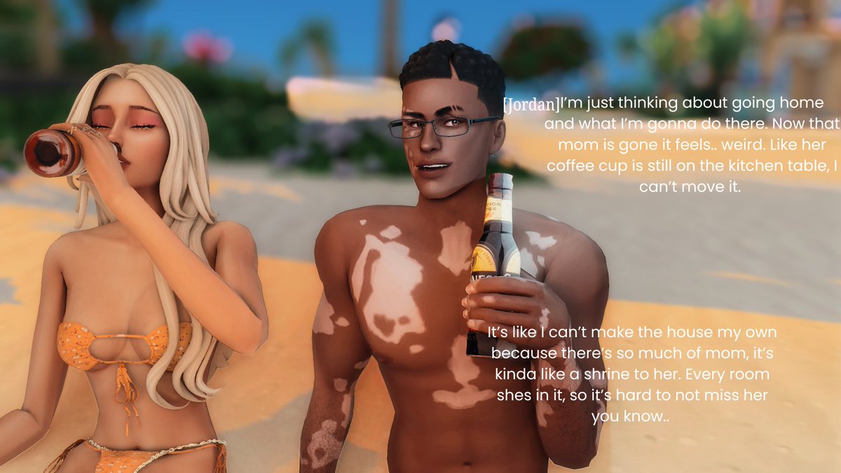 sleepysimsx's tweet image. [one of two] getting serious -`♡´-