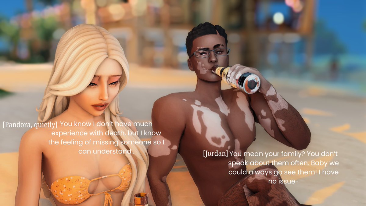 sleepysimsx's tweet image. [one of two] getting serious -`♡´-