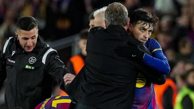 أوليه برشلونة tweet media