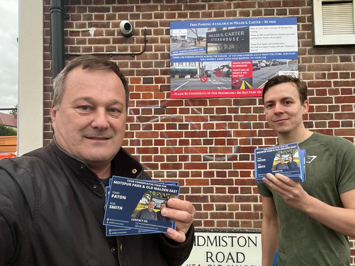 Rob_n3wmalden's tweet image. It was great to welcome back our good friend @AphraBrandreth MP to Motspur Park and Old Malden East this afternoon talking to local residents and businesses about our plan to deliver a #FreshStart and turn the page on four years of Lib Dem neglect.

Just 28 days until #LE2026! 💪