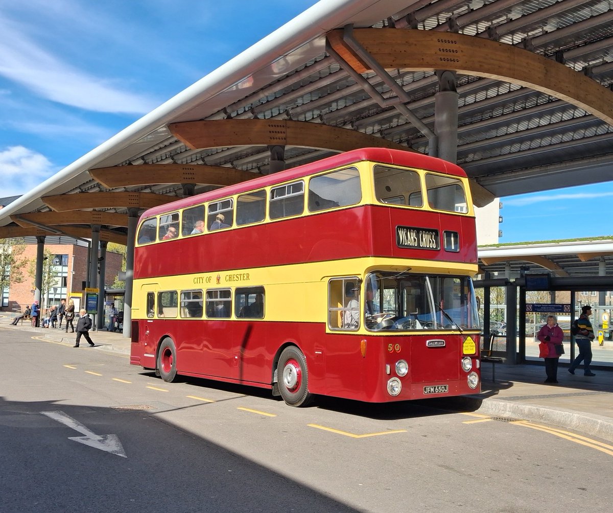 Bus Rally Chester Two Chester Fleetlines with different Northern Counties bodies were at ...