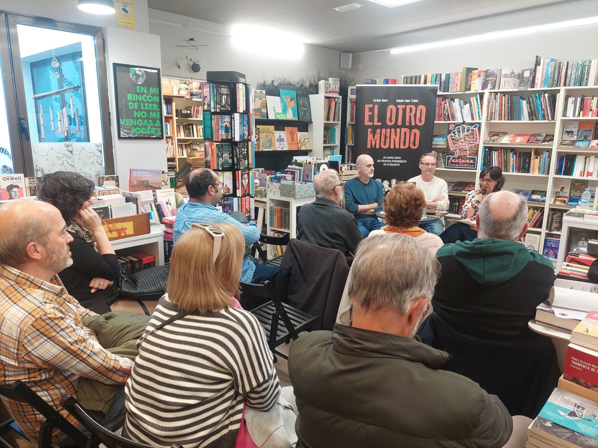 SocialForo's tweet photo. Presentación en Segovia del libro gráfico “El otro Mundo”
https://t.co/Jiw6xyCbMb https://t.co/3LSG8jgb0C