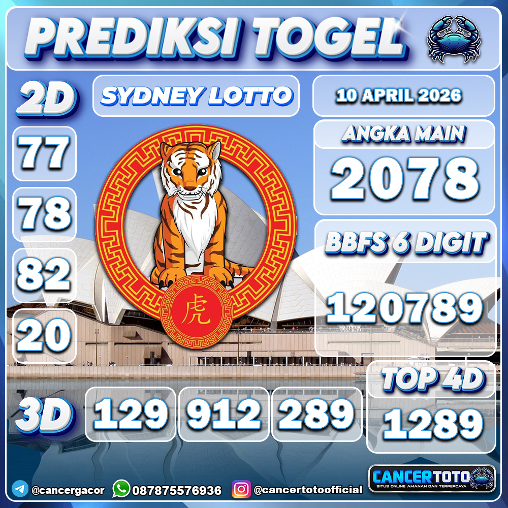 Cancerhoki's tweet photo. PREDIKSI Jitu SYDNEY 10 APRIL 2026 terpercaya langsung dan terbukti jackpot paus 100% #syairjitu ediksisydney #prediksicambodia #prediksihongkong #prediksisingapore #prediksitogelhariini #prediksijitu #cancertoto #syaircancer #Jitu #prediksittm https://t.co/XD1RiSB2np