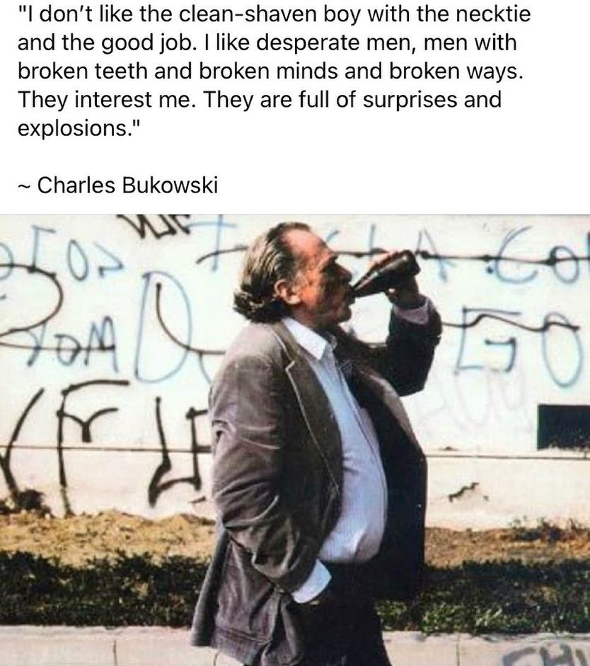 Charles Bukowski | Poet & Novelist ✍️ (@bukowskiquot) on Twitter photo 