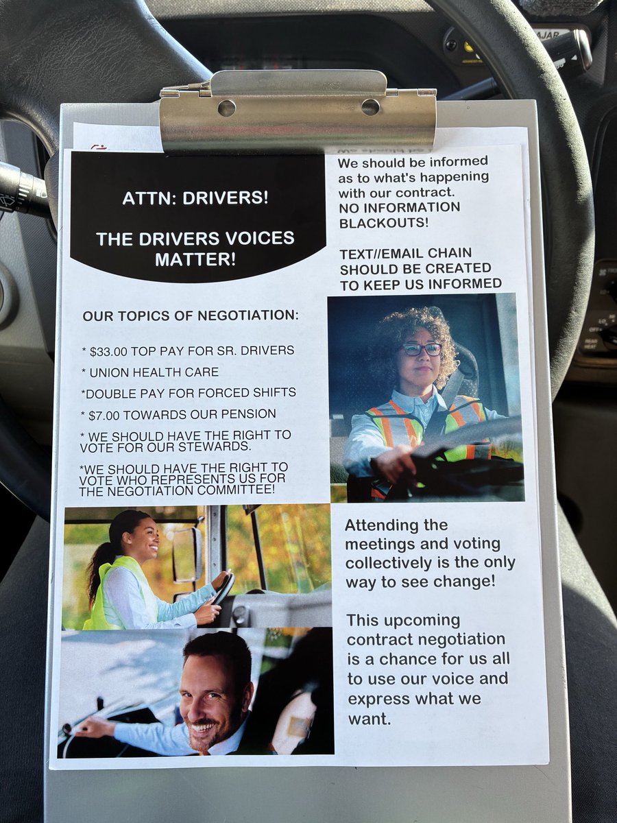 ECLECTICAGITAT1's tweet photo. @SenCortezMasto 631 teamsters is not listening to the Para Transit drivers wants and in bed with RTC and Transdev and doing their best to keep our wages low #631 https://t.co/UDfrnFMzK5