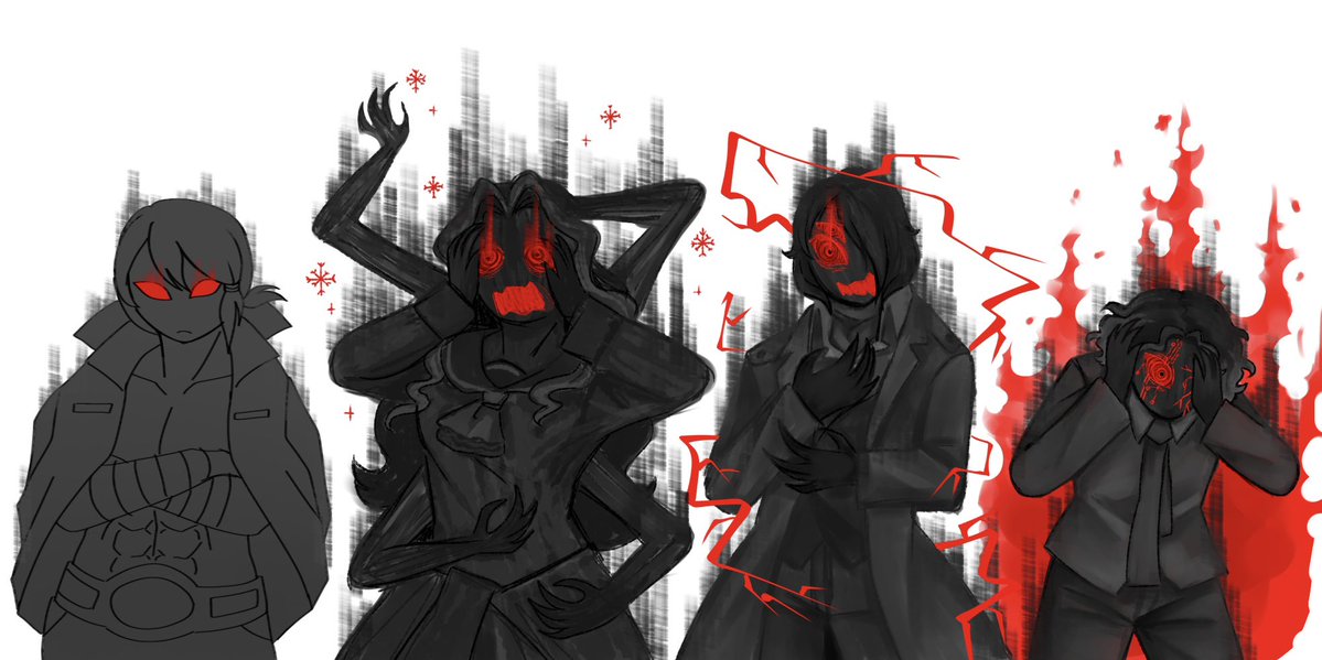 Hajime and the 3 insane people he has to look over
#sdra2