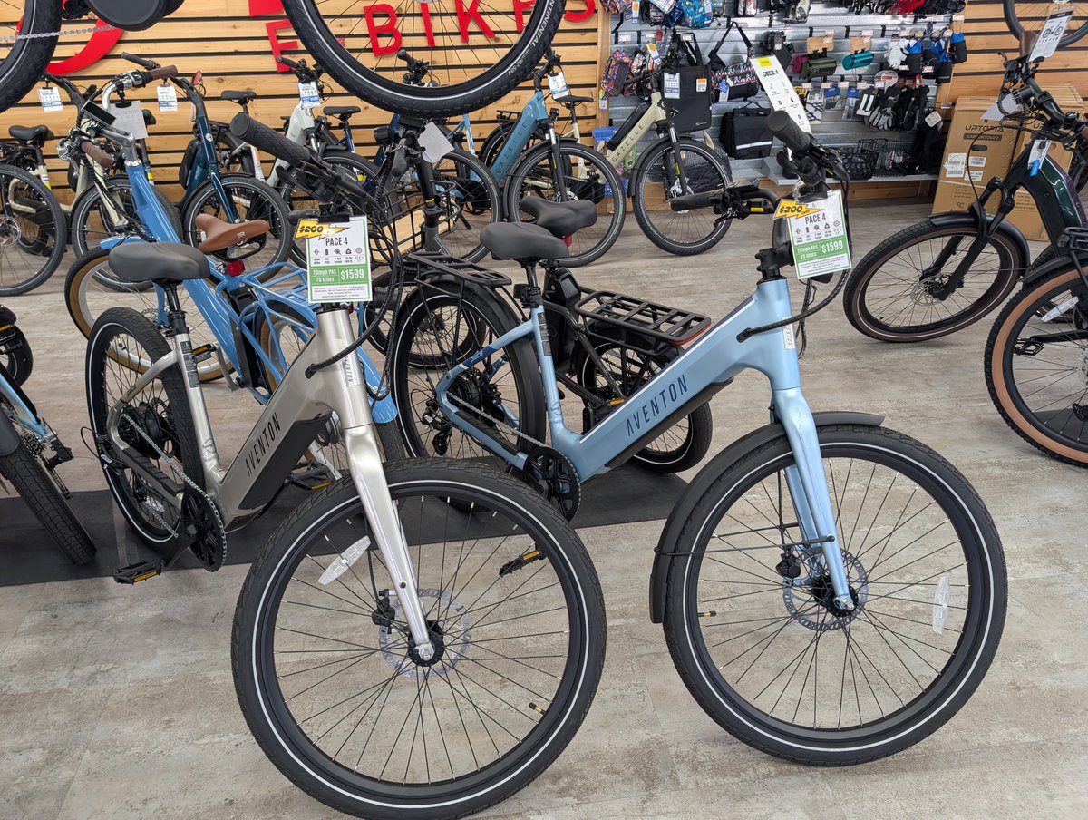 speedy_petes's tweet photo. Aventon SPRING SALE
$200 OFF THE LEVEL 3 AND PACE 4 https://t.co/bFJbTrdYhe