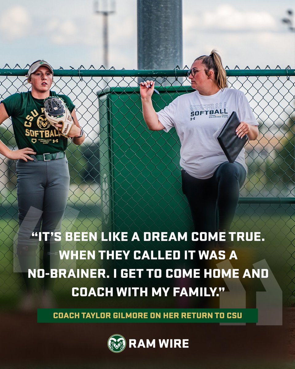 CSUSoftball's tweet photo. With one of the best pitching staffs in the conference, read up on what Taylor Gilmore has brought to the bullpen in her return to CSU!
📰 https://t.co/mXtvwRGpm4

#Relentless x #CSURams https://t.co/2G0SaSCYxj