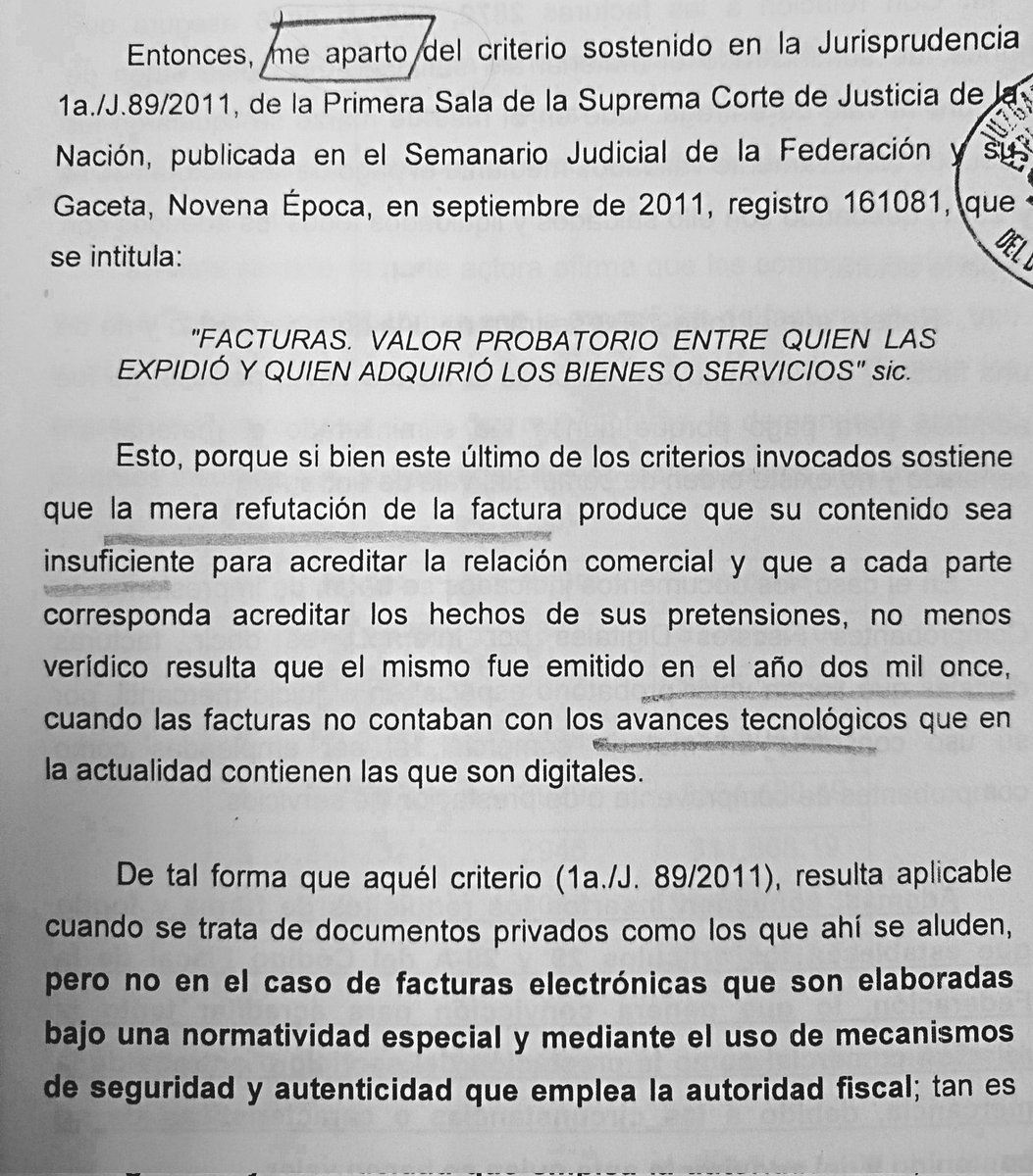 La jurisprudencia de 2011 no puede frenar la realidad digital de 2026 ⚖️💻
Las facturas electrónicas tienen sellos de seguridad que los documentos de papel nunca tuvieron
La tecnología supera el criterio legal: el derecho evoluciona o se vuelve injusticia
#JusticiaDigital