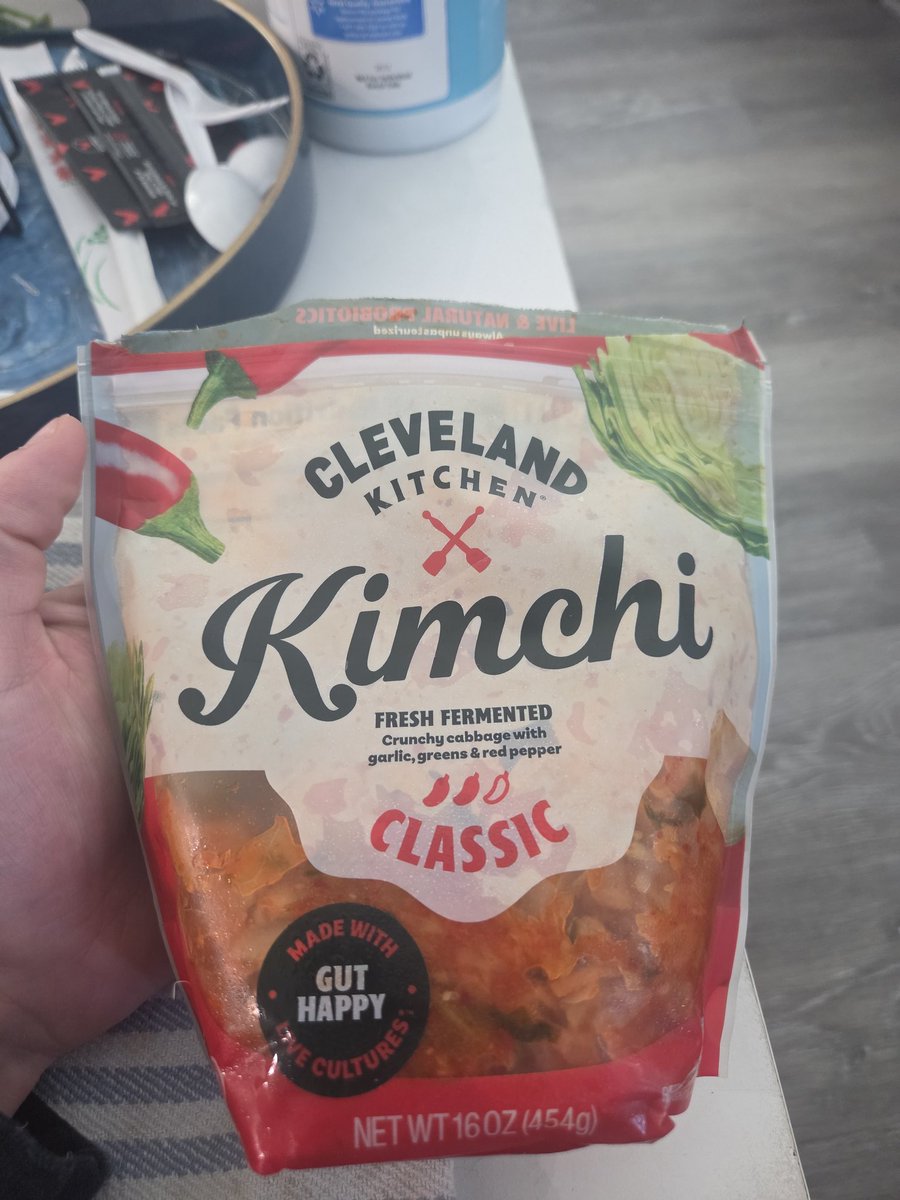 Ran out of my actual kimchi so I picked this up and you can 100% tell this was made by white people