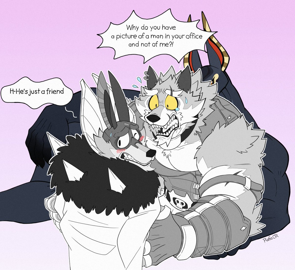 A photo of an old friend ♥️🐺📷
that picture is here 📷👀: ko-fi.com/rafa_cr
#furry #dislyte #furryart