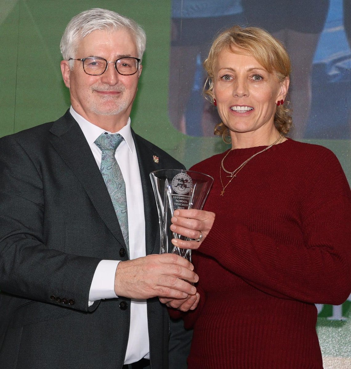 DLSportStars's tweet photo. Kathy-Ann Gibson, The Royal &amp; Prior Comprehensive School, Raphoe was the Secondary School Teacher Award winner in 2025.

Who will be the winner in 2026. 

To be eligible achievements has to be during the academic year 2025-2026. https://t.co/nz43WOItx3