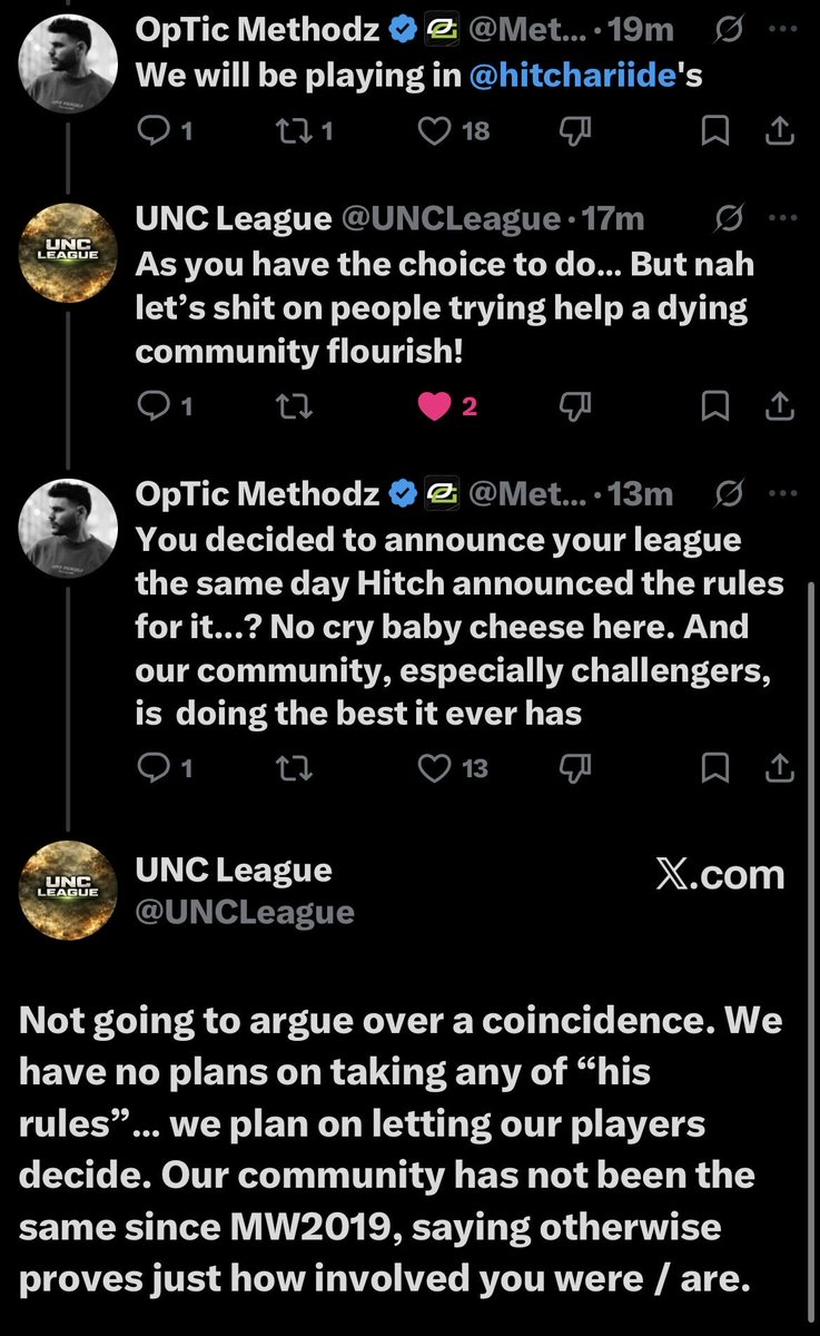 CoD Discussion tweet media