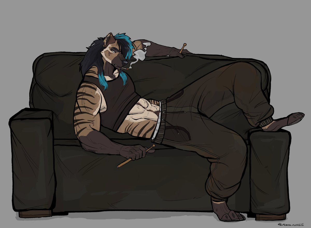 “Hm? Time for sound check already…”