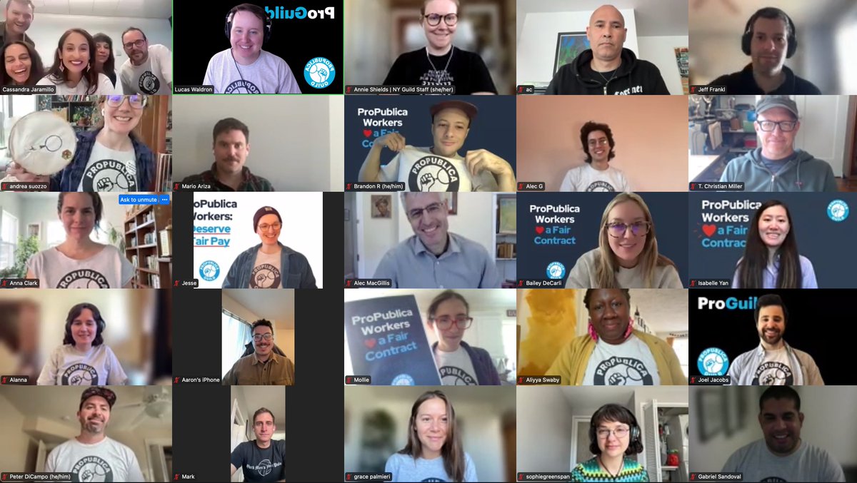 ProPublica Guild tweet media
