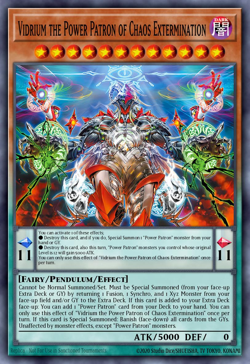 atrocityTCG's tweet image. Vidrium is now the Yu-Gi-Oh card with the most amount of text in it please update your bad asinine slander 
Thank you