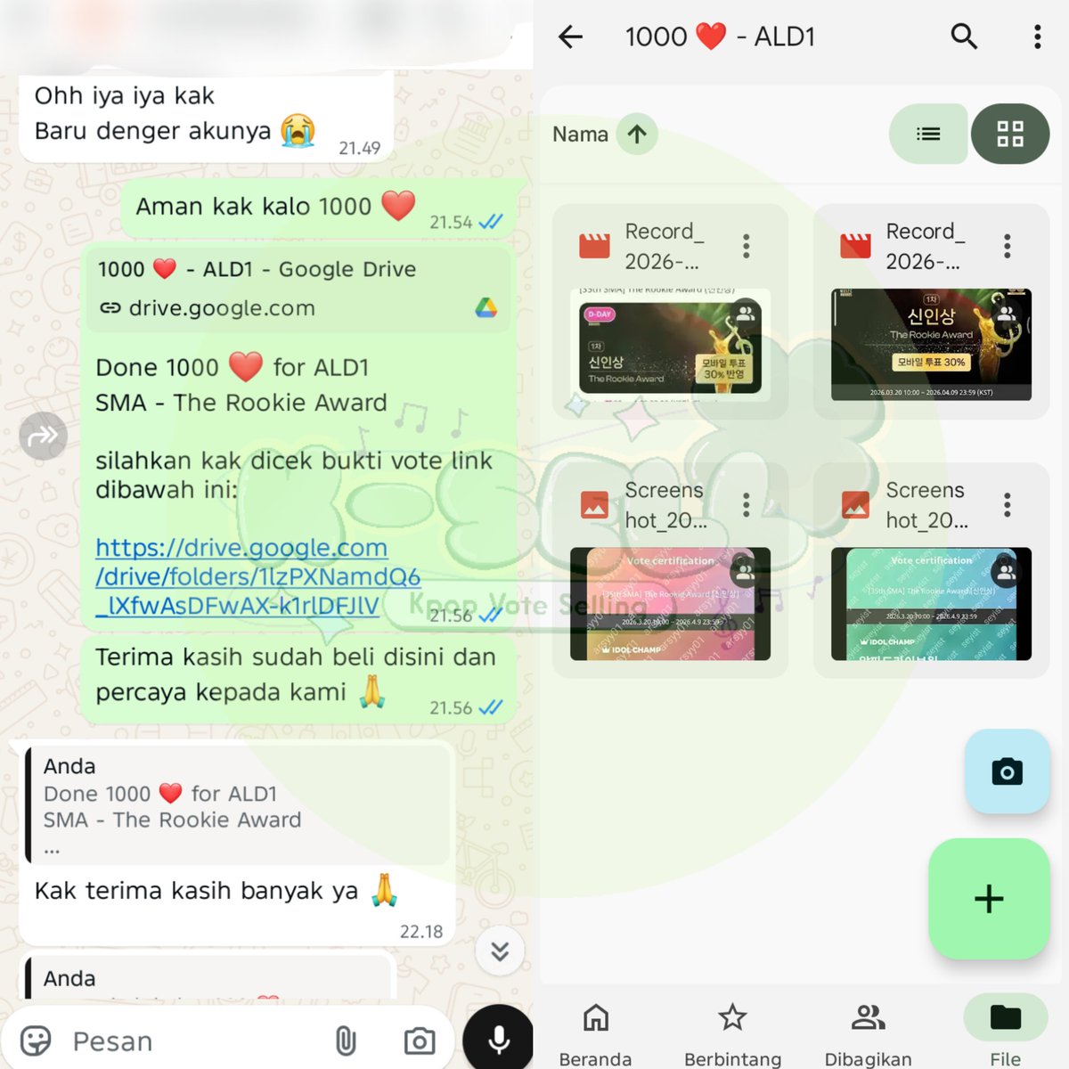 K-SELL VOTES tweet media