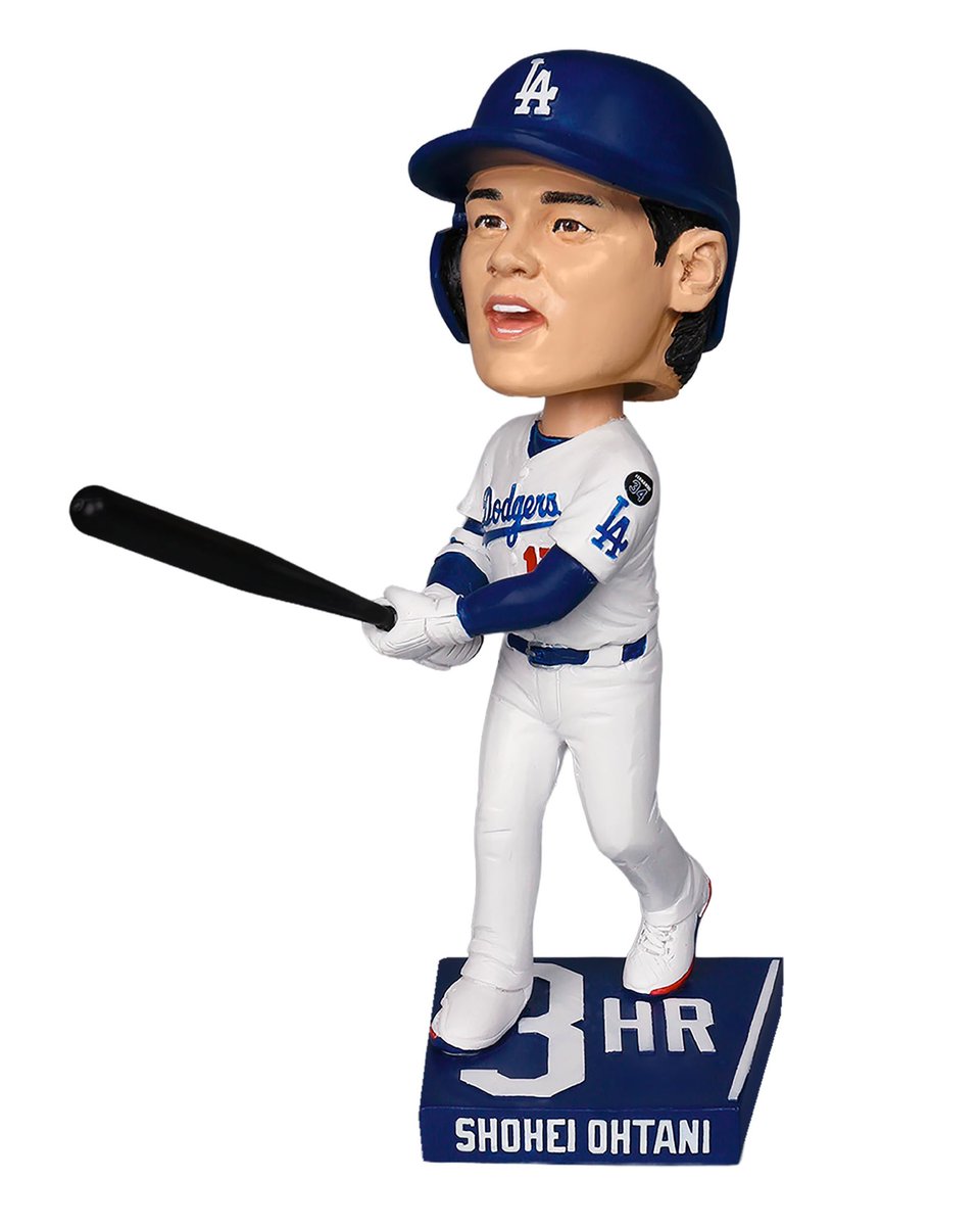 Remember when Shohei Ohtani hit 3 home runs and struck out 10 in Game 4 of the NLCS to go to the World Series.

Tomorrow, there will be a Bobblehead giveaway to honor him hitting 3 home runs in that game.

It costs $99 to get into the game tomorrow.

Ticket Prices via <a href="/TickPick/">TickPick</a>