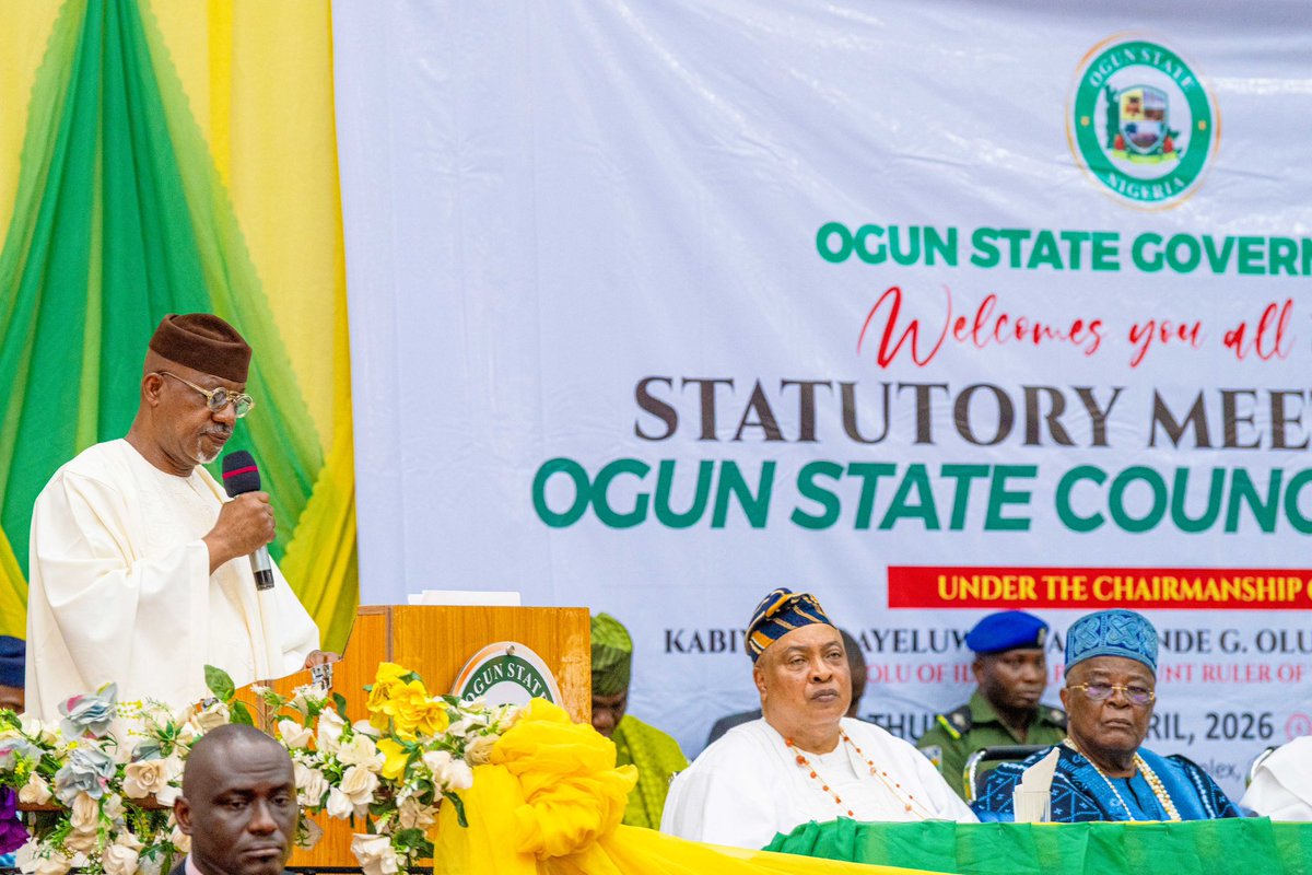 Prince Dr. Dapo Abiodun, CON tweet media