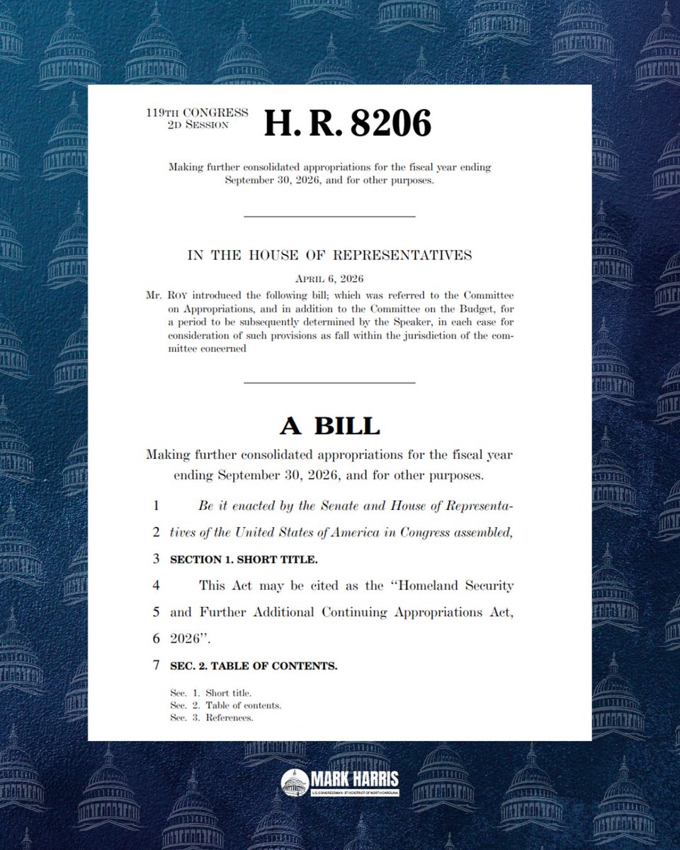 Rep. Mark Harris tweet media