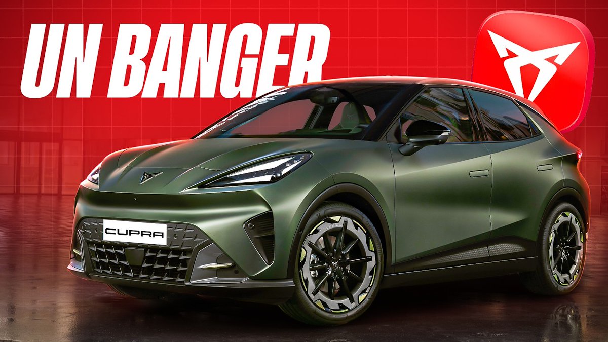 dmeance's tweet image. Cupra Raval : la citadine électrique sportive à 25 000€ youtu.be/bKc6vHWje-A?si… via @YouTube @01net 
@CUPRA #Cupra #Raval #CupraRaval #Citadine #Sportive #Electrique #Présentation #VoitureElectrique #BEV #EV #VE