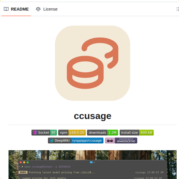 tom_doerr's tweet image. Analyzes Claude Code token usage and costs from local files

github.com/ryoppippi/ccus…