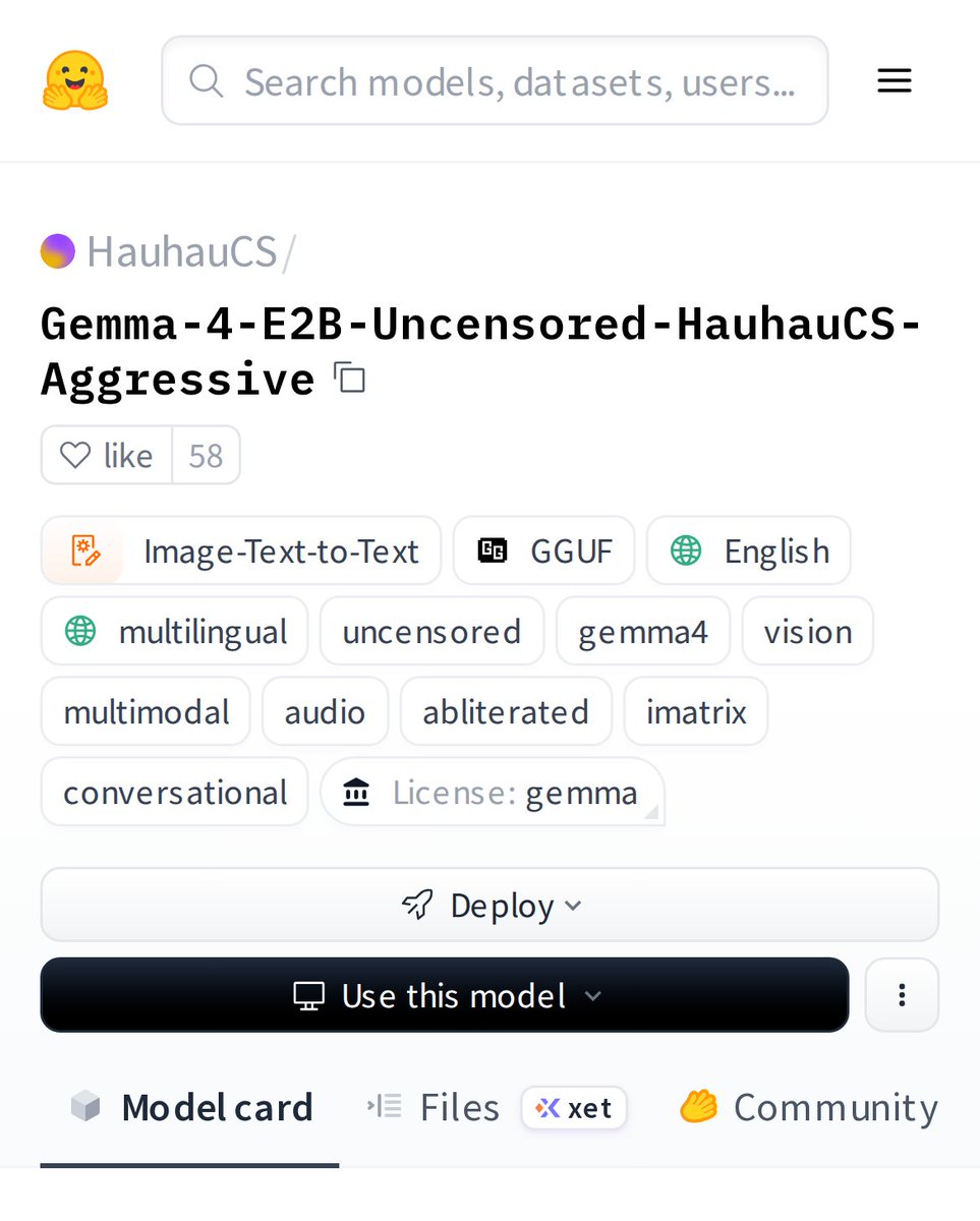 Hugging Models tweet media