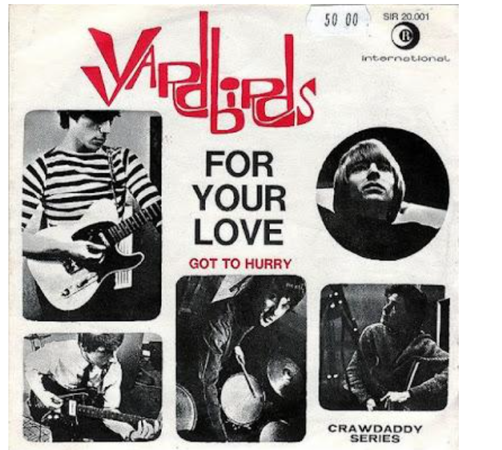 SusanMcEntyre1's tweet photo. On April 9th, 1965, "For Your Love" dropped in the US . Written by Gouldman and recorded by The Yardbirds 🎸, it marked a shift from their blues roots to a more commercial pop-rock sound 🎶. Clapton wasn't vibing with the change and bailed from the band. #pop #poprock #baroquepop https://t.co/tYH81fW5T3