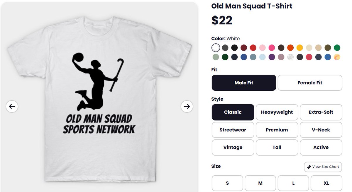 DANNO HAS MERCH!

The good folks over at Dashery by Teepublic helped get this sucker off the ground.

We'll probably add specific show logos at some point, and I have ZERO desire to make money off this, so only get stuff if you think it'd be fun to have!

oldmansquad.dashery.com