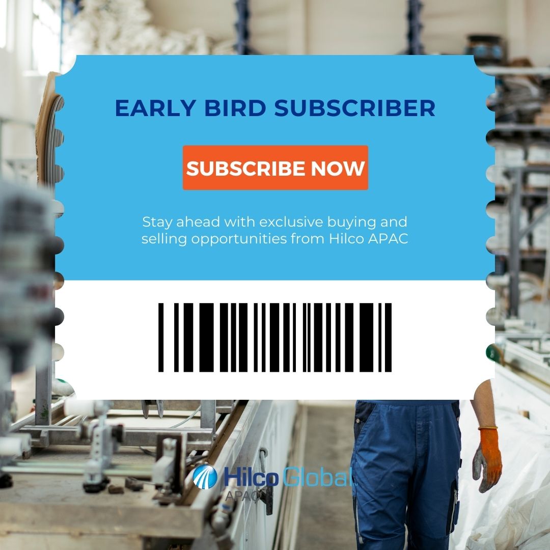 HilcoAPAC's tweet photo. Stay ahead with Hilco APAC’s auction alerts featuring upcoming sales, asset opportunities, and practical market insights.

Subscribe here >> 
https://t.co/lpzPBjMjXf

#HilcoAPAC #AuctionAlerts #MarketInsights #IndustrialAssets #BusinessIntelligence https://t.co/ffbGwTXWND