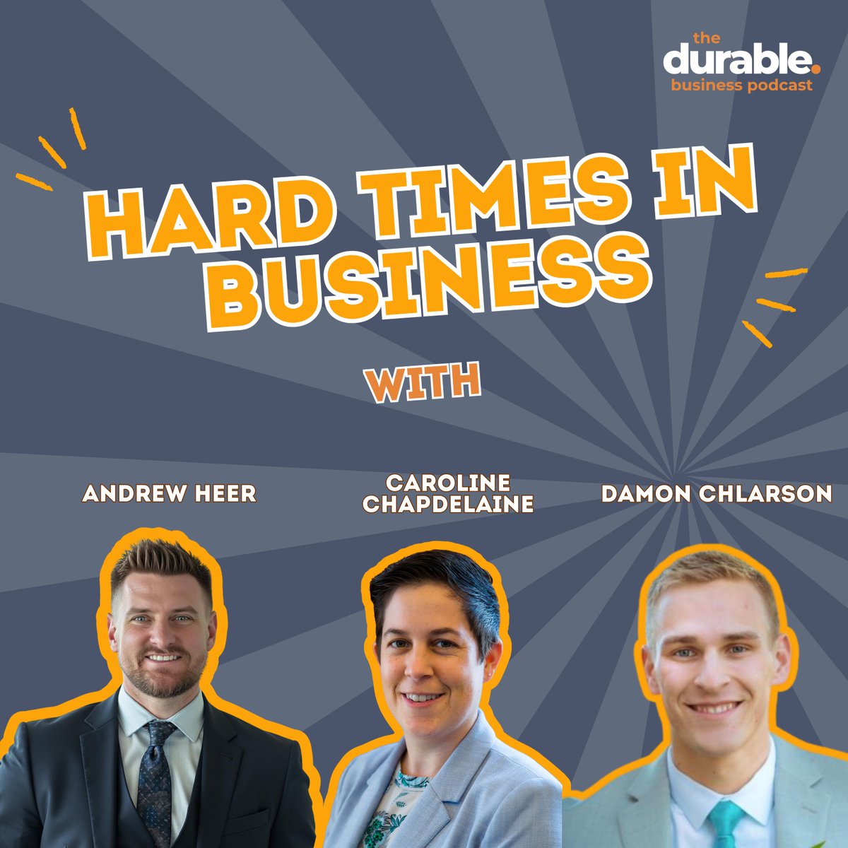 In this episode, Chase sits down with three operators who have lived through some of the hardest moments a business owner can face.

Together, they share candid stories about what it’s like when a business begins to unravel. 

Listen to the episode here: builddurable.co/the-durable-bu…