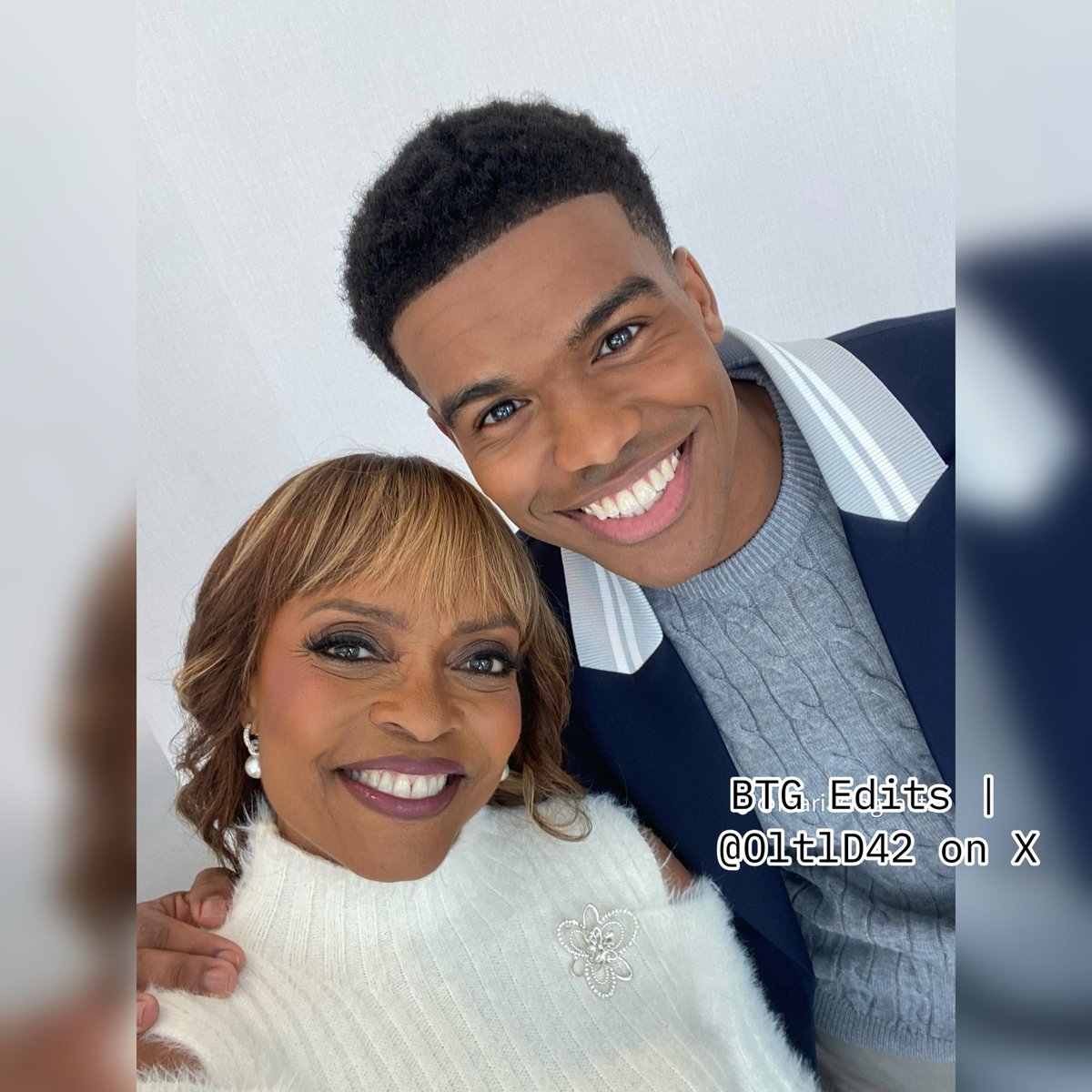 OltlD42's tweet image. Beautiful photo of Maria Howell (Tracy Tyler) with @JadenLucasMill1 , shared on the actor’s TikTok account.

Edit by @OltlD42 

#BeyondTheGates #Gatekeepers#Drama #SoapFans
#EditByOltlD42 #OltlD42BTG