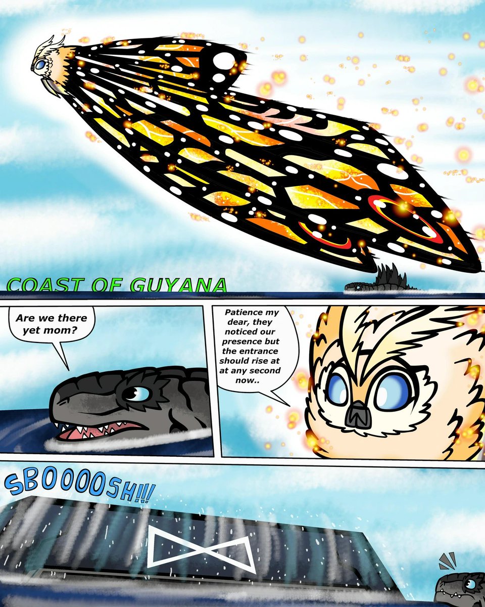 Paulbagnot's tweet photo. #Titanson BACK!! FOURTH CHAPTER (1/3) GOOD READ ^^

#GODZILLAゴジラ #MonsterVerse 
#GodzillaXKongSupernova #MonarchLegacyofMonsters #GodzillaxKong #Godzillafanart #godzillaart #fanfic #titandad #godzillaau #titandadsequel #godzilla #kong #mothra #zilla #angirus #ghidorah #dogora https://t.co/ZM0voJVbHm