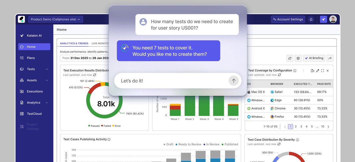 indiatechnews11's tweet photo. Katalon Launches True Platform: The Trust and Accountability Layer for Agentic Software Delivery

Read more: https://t.co/29ePck7v5U

#IndiaTechnologyNews #Katalon #TruePlatform #AgenticAI #SoftwareDelivery #TrustInTech #AIAutomation #DevOps #QualityEngineering #EnterpriseTech https://t.co/CbaAHcenSR