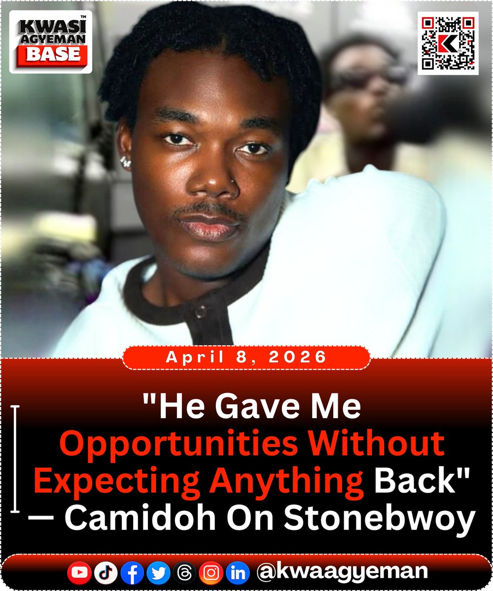 Camidoh opens up about how Stonebwoy has supported his career, describing him as a big brother in the industry. Remonatada Kumasi Stonebwoy Some Way Oats details here
👉bit.ly/4c5l5mA
#kwasiagyeman #kagyemanbase #kabase
