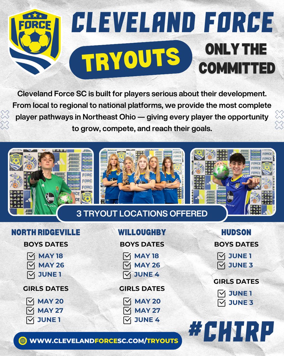 Cleveland Force SC tweet media