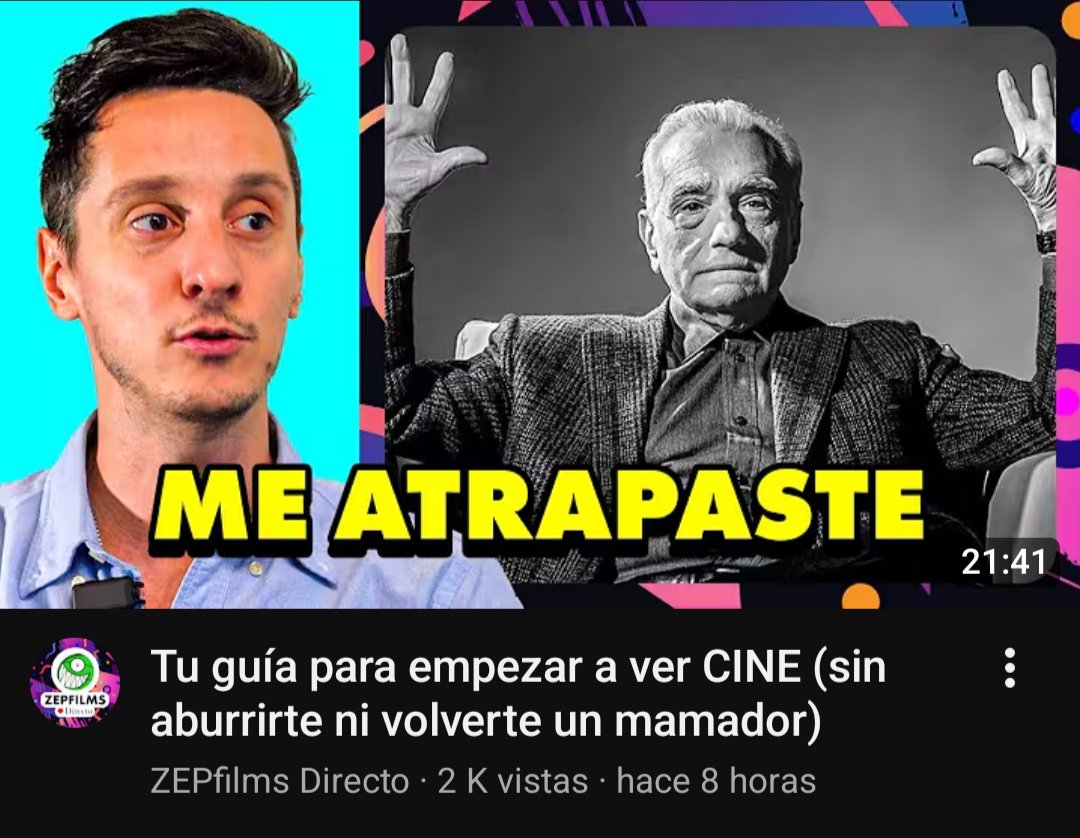 Tengan cuidado que ya me vi