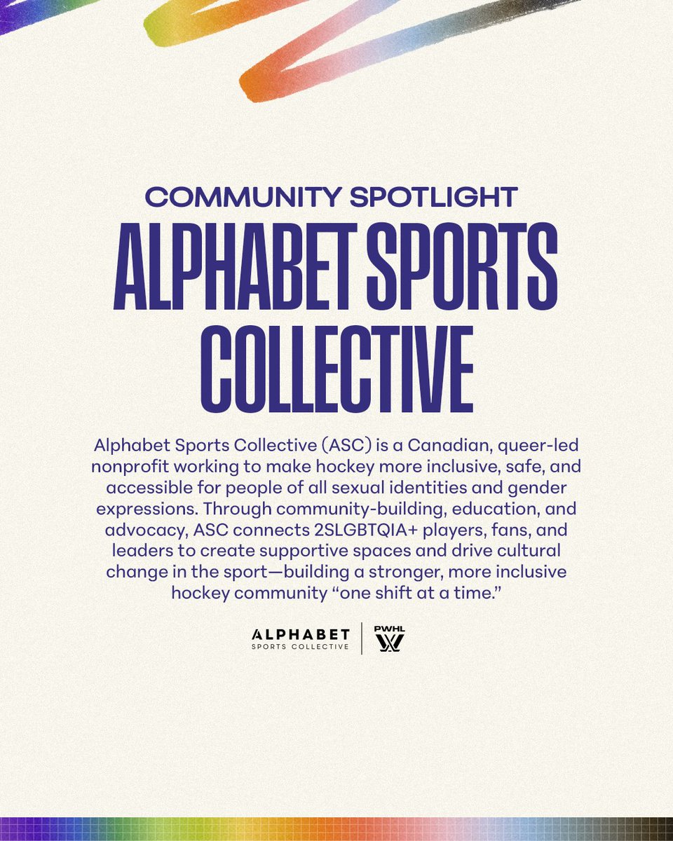 In honor of Pride, we’re proud to support The Trevor Project and Alphabet Sports Collective through a league-wide donation, amplifying their vital work and commitment to the LGBTQ+ community. 🫶​

Learn more about our Pride initiatives ➡️ bit.ly/4v9huN8