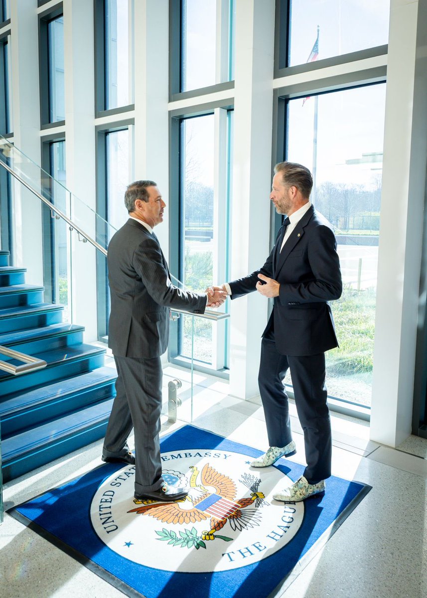 U.S. Ambassador to the Netherlands tweet media