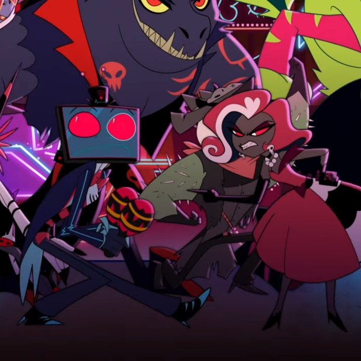 Claireffa_'s tweet photo. Vox being scolded like a naughty puppy.

#HazbinHotel #VoxHazbinHotel https://t.co/XVdRBCvpY9