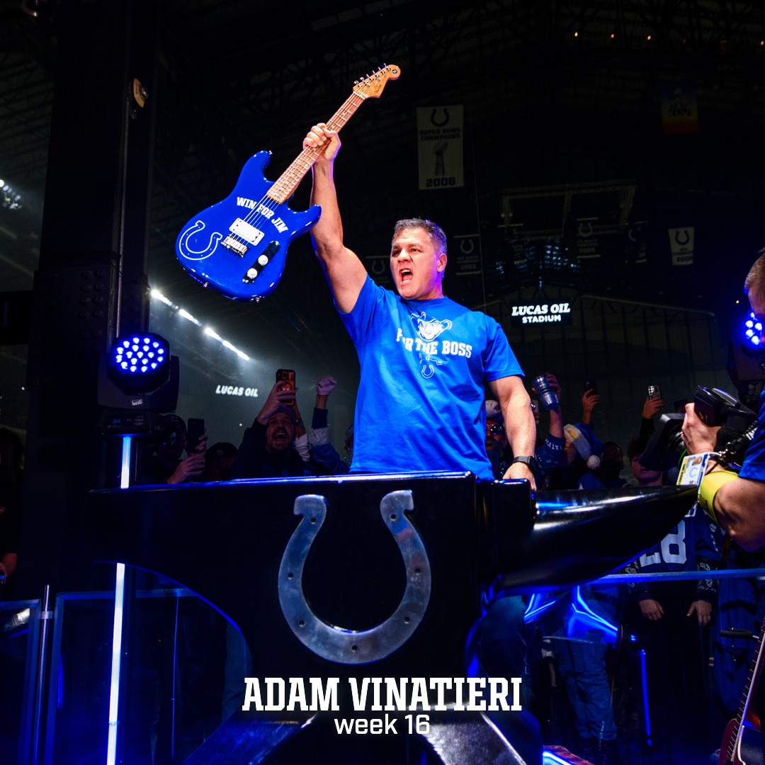 Colts's tweet photo. ANVIL lineup 📸