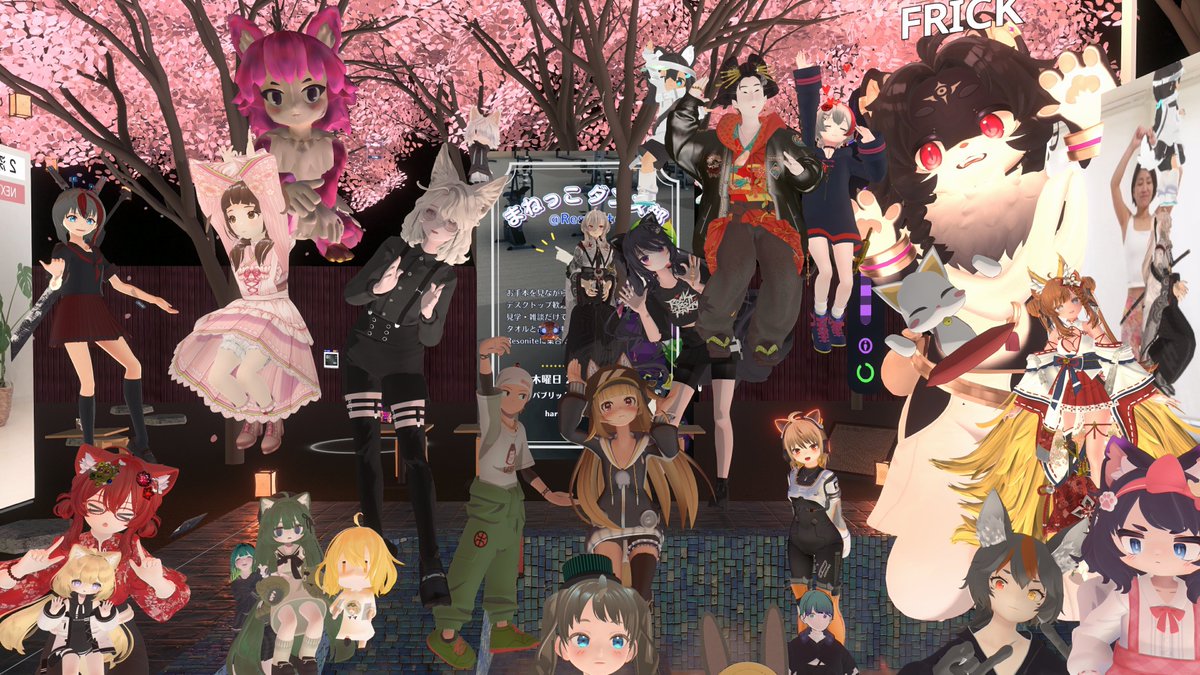 本日も楽しいレゾナイトでナイトでした♪

夜更かし　してしまった～🥲

無敵の笑顔で荒らすメディア♬

↑それは、夜遊び😭😭😭😭
わーーーん　はよ寝なきゃ～～
ありがとうございました♪

#Resonite