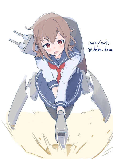 #凍結祭りでフォロワー減ったから自己紹介して逆に増やす あったかい時期だけ絵を描く者です (主に艦これワンドロ)