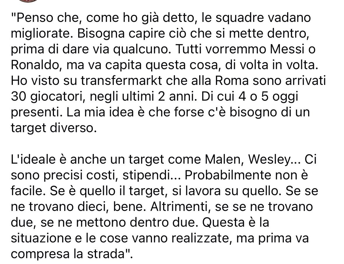 Romanista Intelligente tweet media