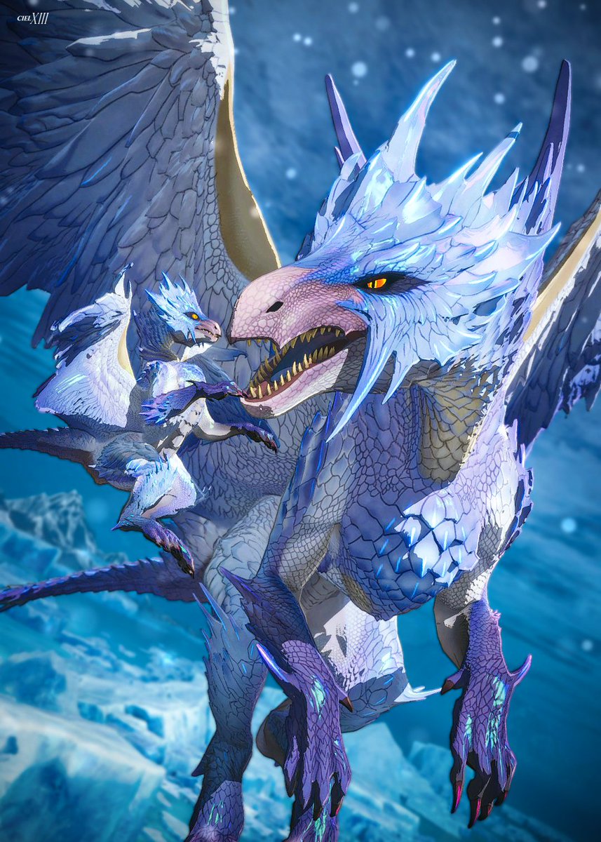 Velkhana イヴェルカーナ ❄️

#MHStories3 #MHST3