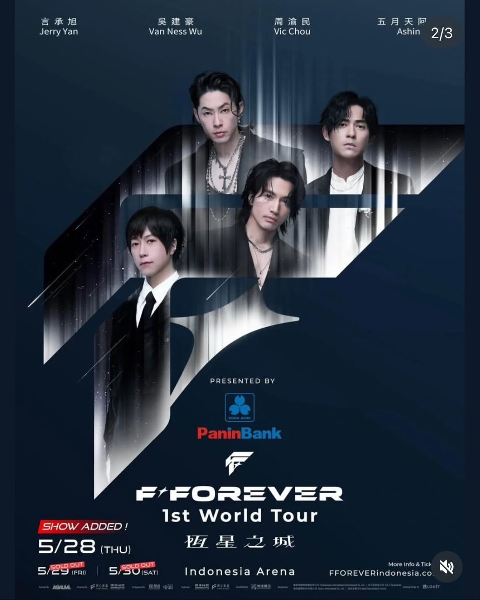 OPEN JASA WAR / JASTIP TIKET F4 METEOR GARDEN
F✦FOREVER 1st World Tour
ADD DATE 28 MEI

Fee 250-300/tiket
Pakai data cust / selfpayment ke webnya

✅ Self payment
✅ Pakai data sendiri
✅ Fee after secured
✅ Testi war pin or search WTS