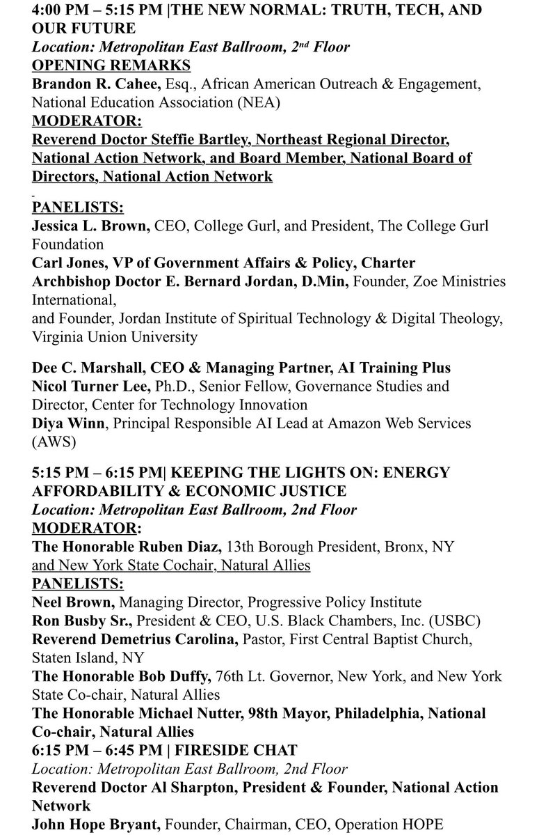 Reverend Al Sharpton tweet media