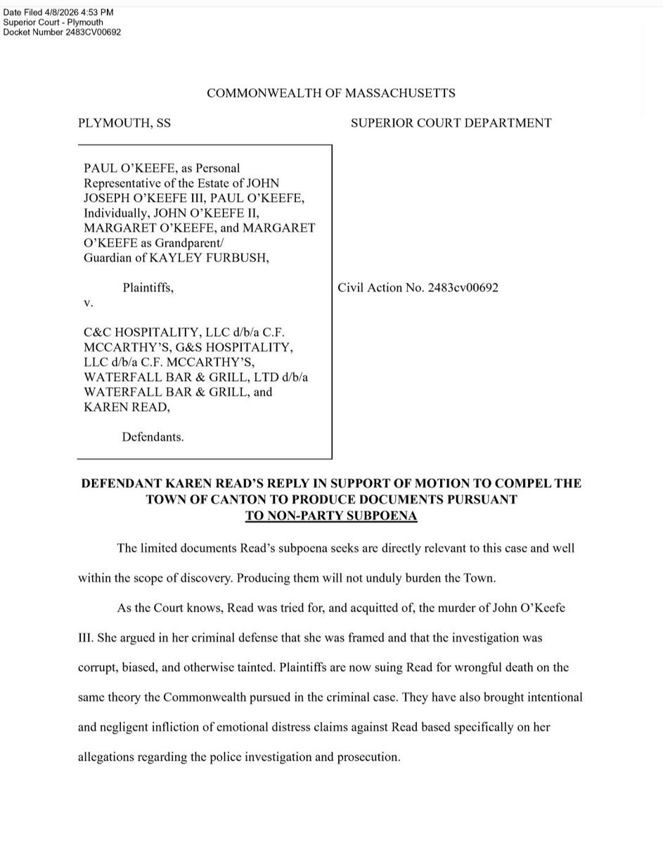 Karen Read Updates tweet media