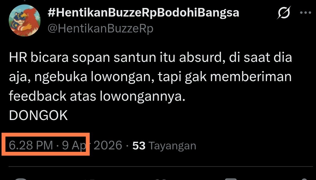#HentikanBuzzeRpBodohiBangsa tweet media